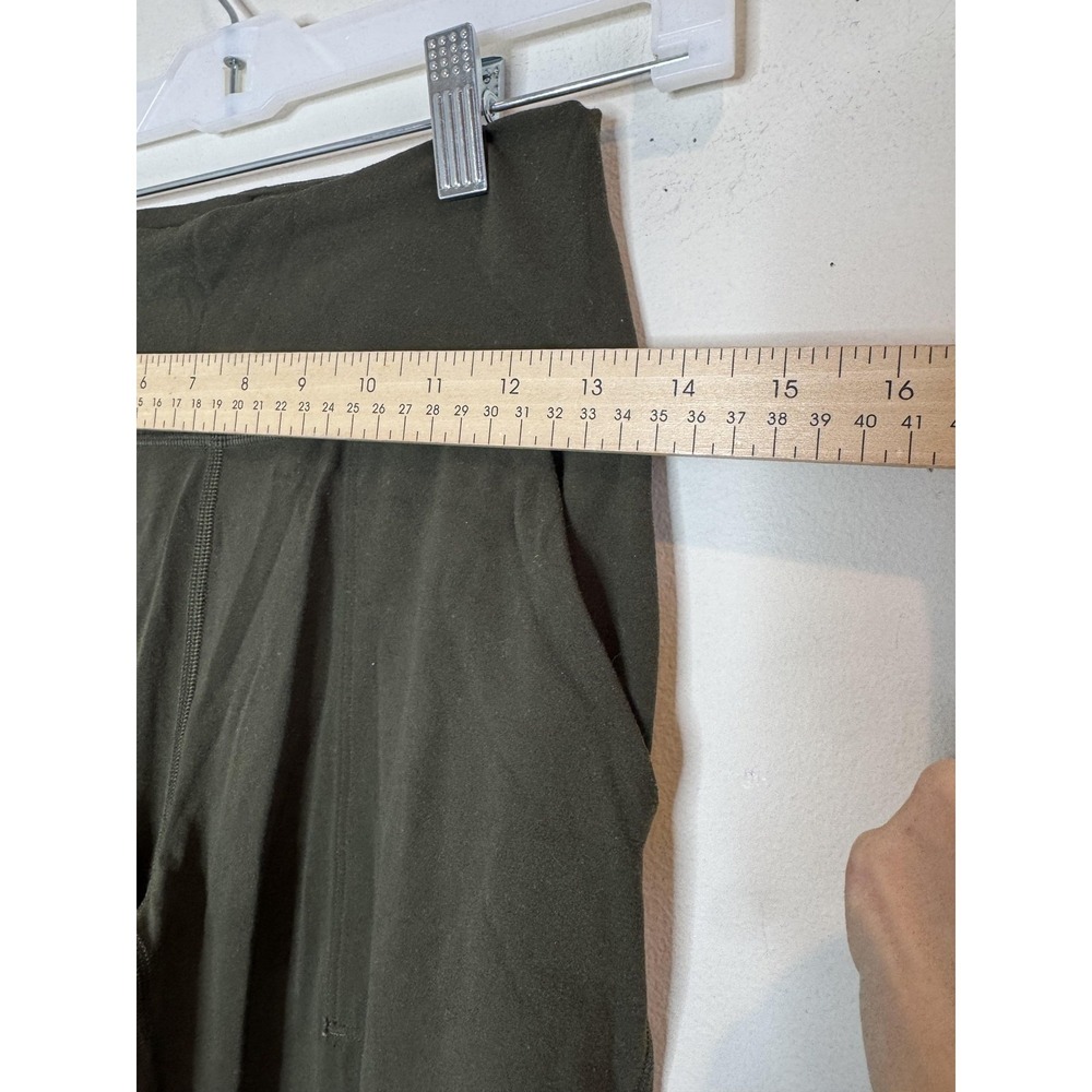 Lululemon‎ Jogger Pants Womens 6 Green Lightweight Woven High Rise Pockets - Picture 4 of 9